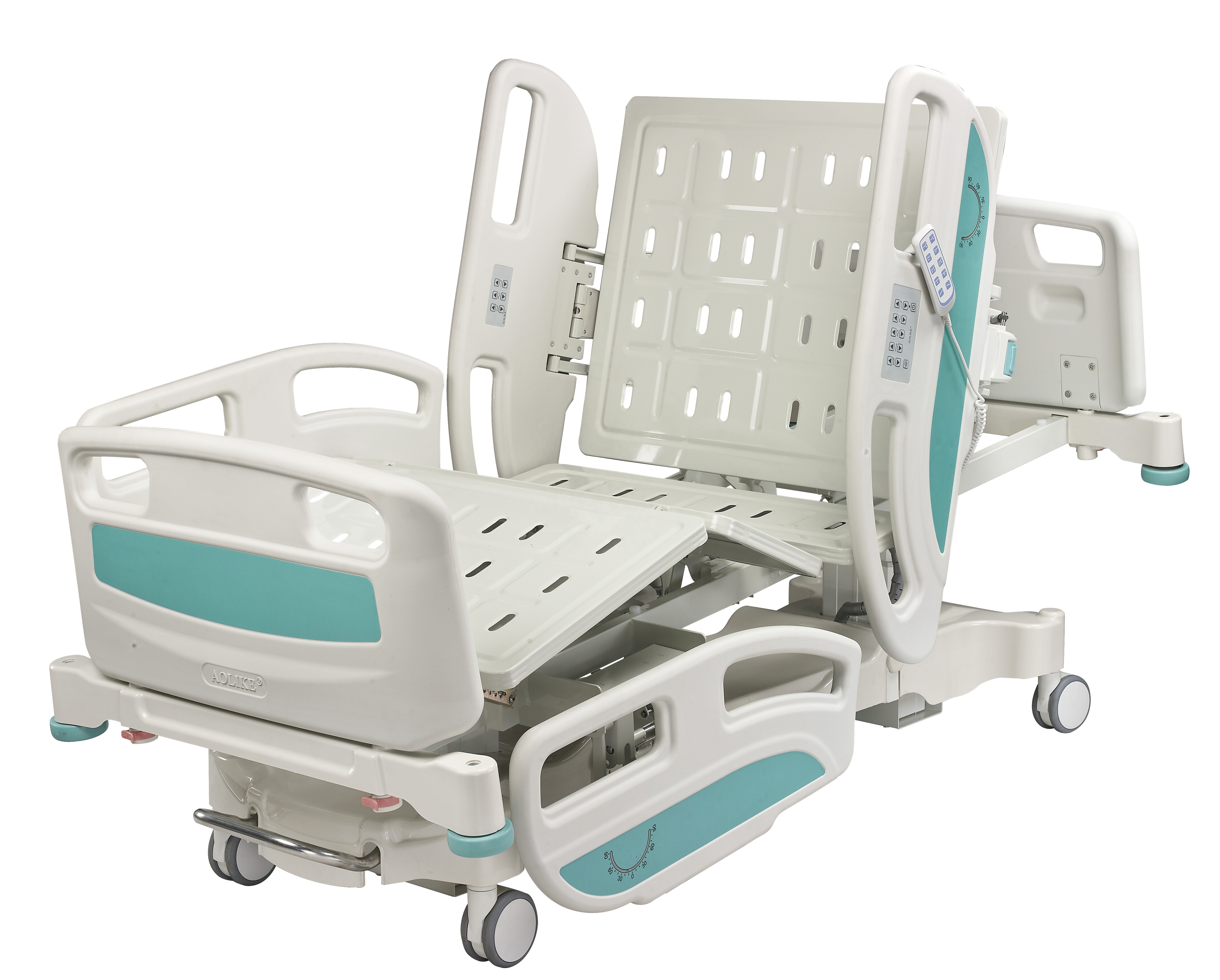 Five function electric ICU Cama hospital Electrica bed For Mobile Hospitals