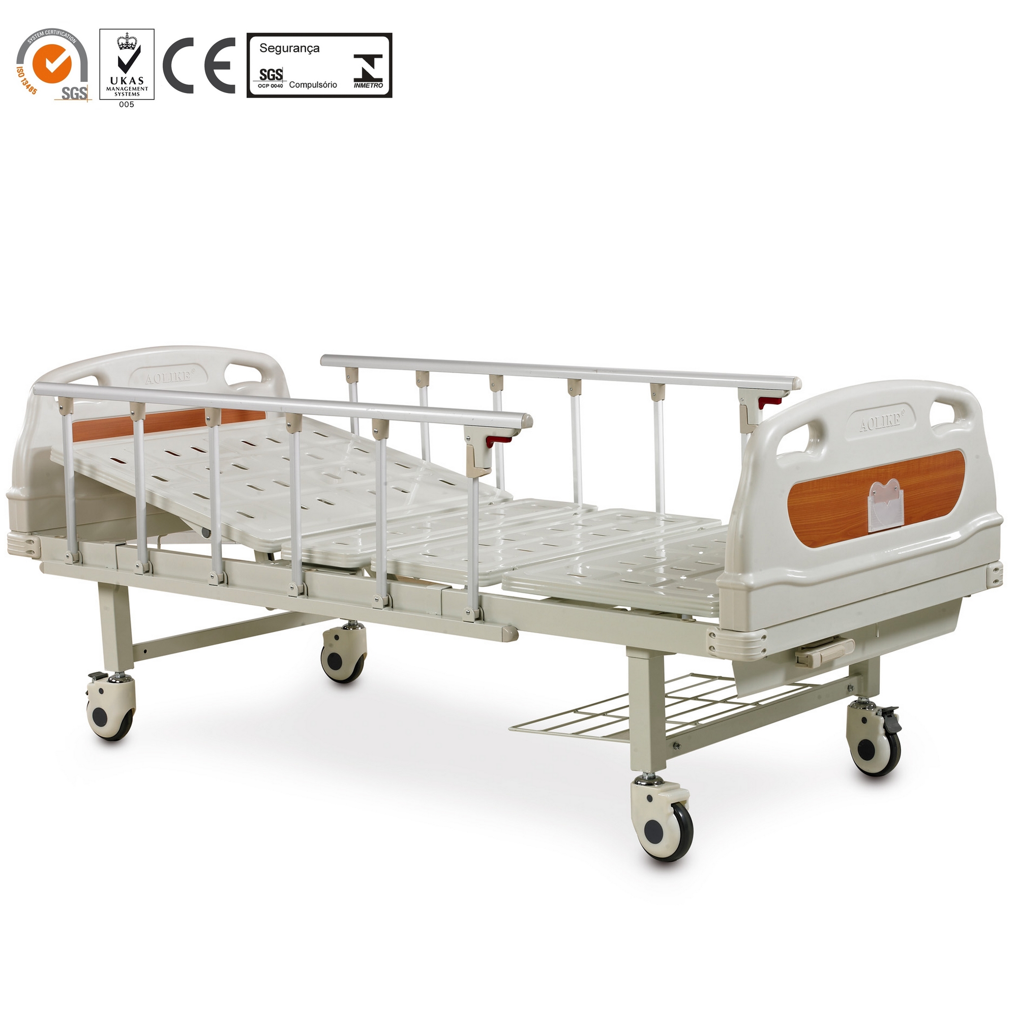 Bestseller Good Price Hospital Furniture Manufacturers 2 Functions Two Cranks Manual medical bed