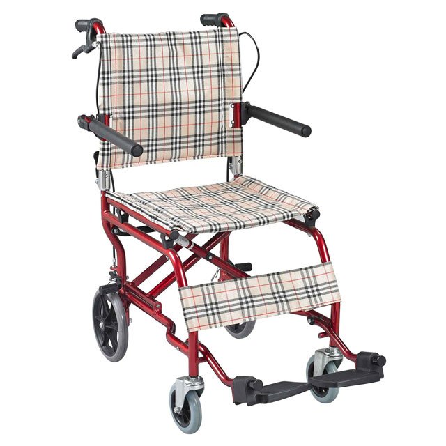 Aluminum alloy nursing ultra facile travel wheelchair ALK901LAJ