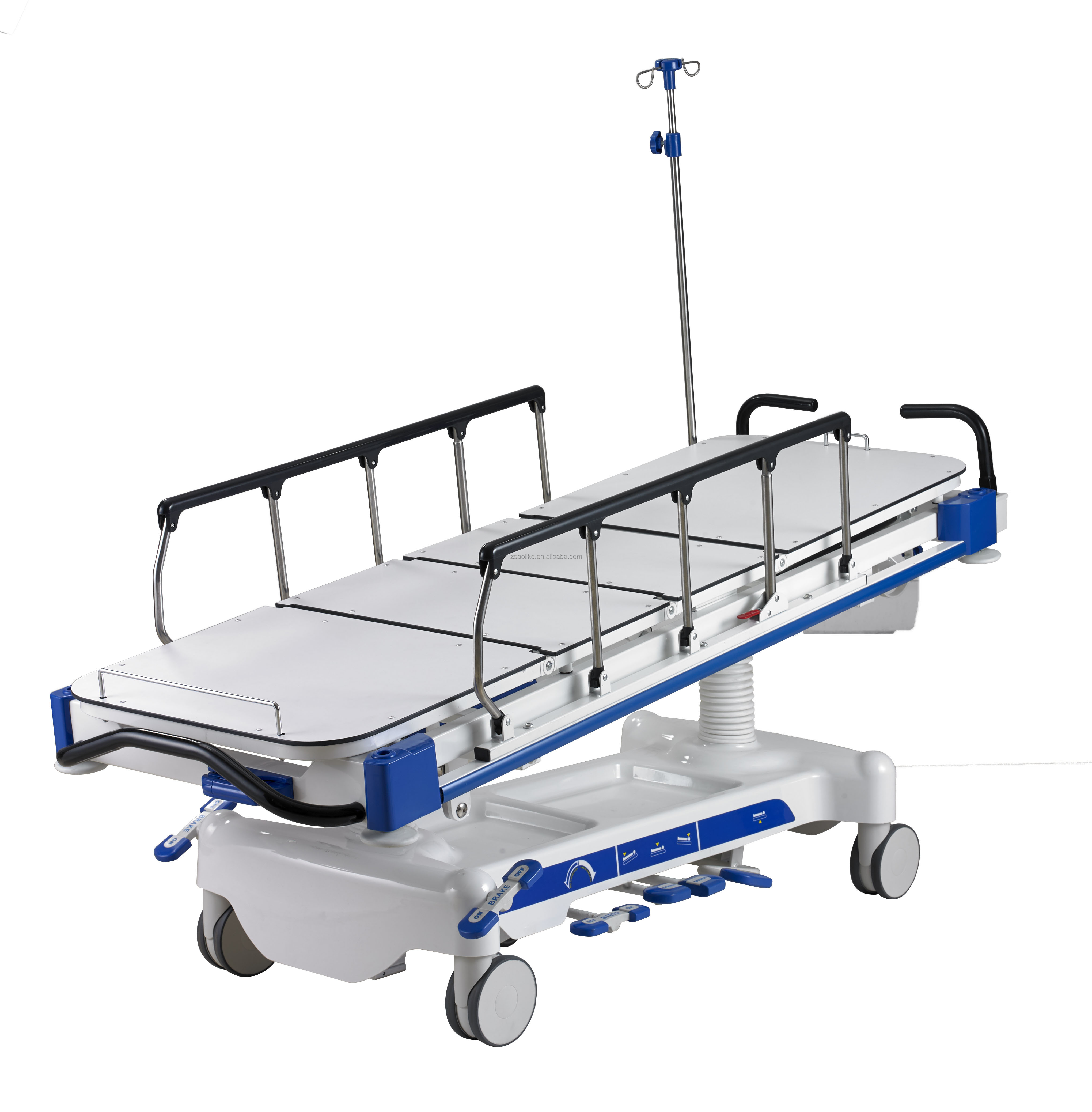 ALK-H7CB Hospital Patient Transport Mobile Emergency Hydraulic Transfer Stretcher
