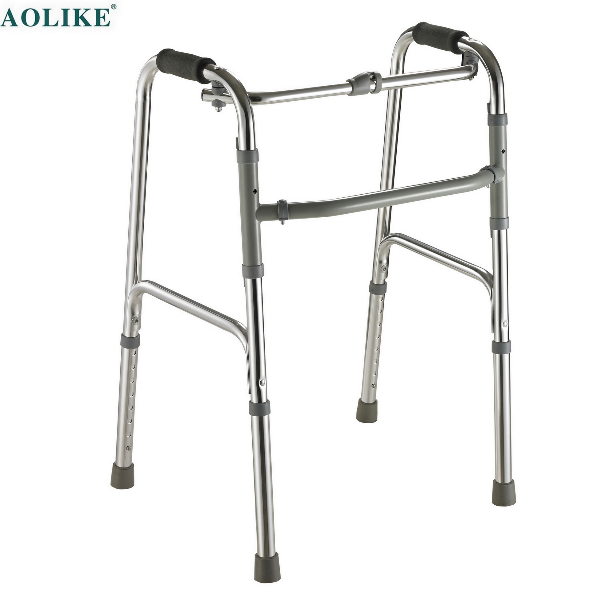 ALK713LCost-competitiveness Folding Disabled Walker Lightweight Rehabilitation Therapy Supplies Outdoor Homecare Hospital 2.3kg